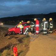 Verkehrsunfall auf B131 Abzweigung Oberndorf